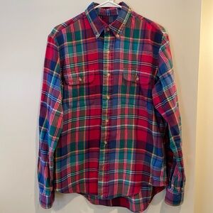 Men’s size large flannel shirt Ralph Lauren